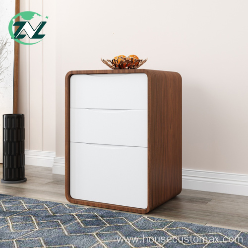 White Customized Wooden Storage Organization Wood Cabinet